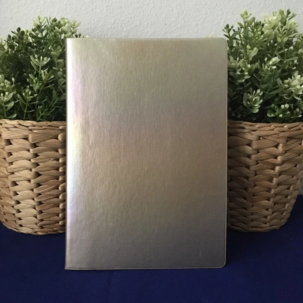 Iridescent Vegan Leather Notebook